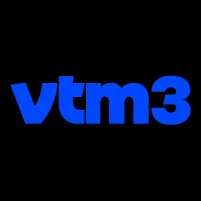 An icon with a logo of VTM 3 TV channel.