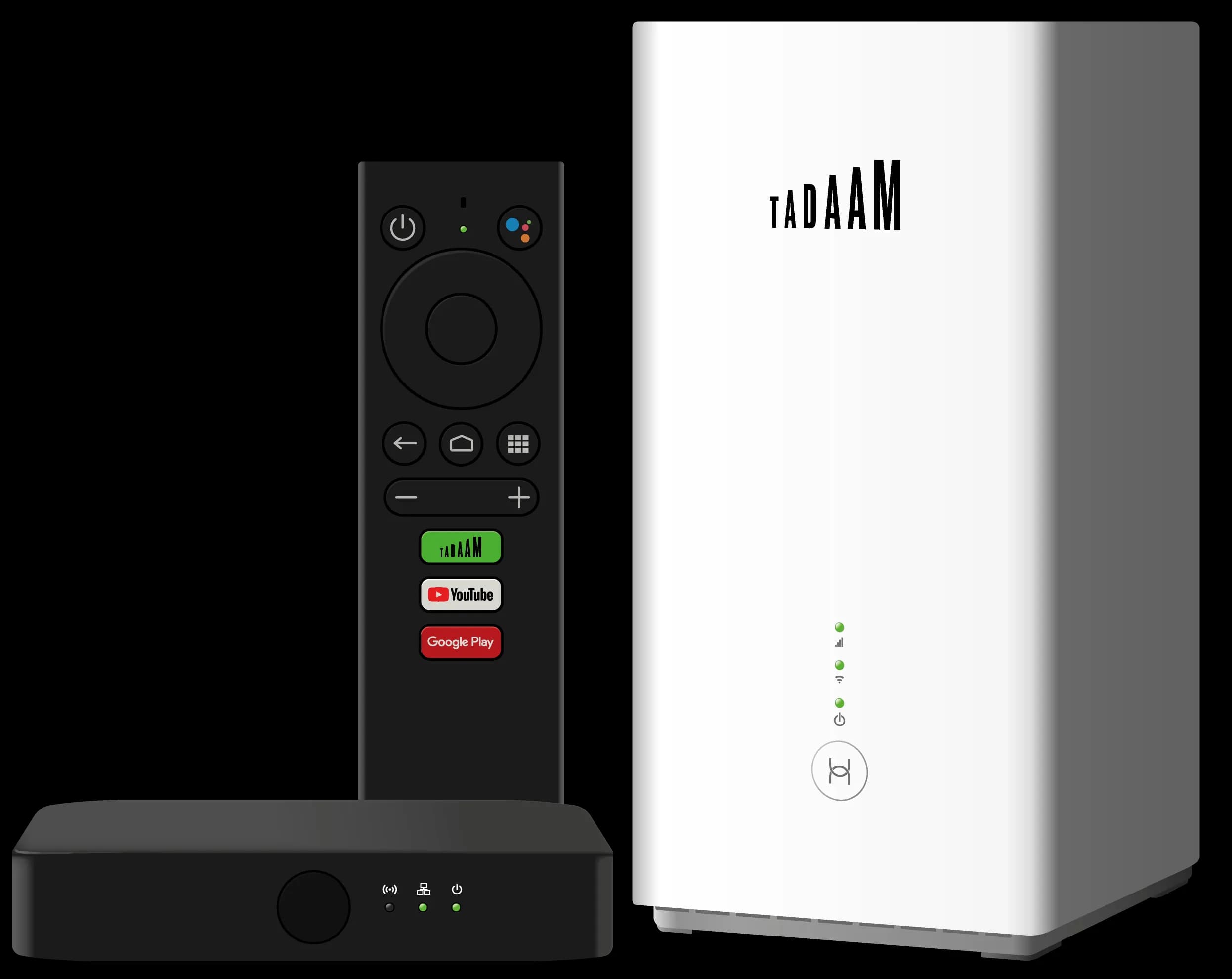 TADAAM Internet and TV devices